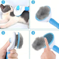 Shedlisse Pet Slicker Brush — One-Click Hair Removal for Long & Short Fur
