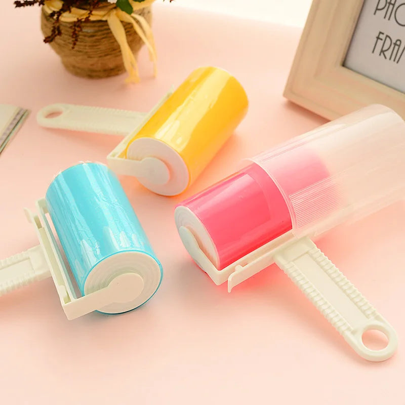 Shedlisse Washable Lint Roller — Reusable Sticky Brush for Clothes & Pet Hair