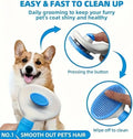 Shedlisse Pet Slicker Brush — One-Click Hair Removal for Long & Short Fur
