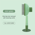 Shedlisse Pet Grooming Comb — One-Press Self-Clean for Tangle-Free Coats